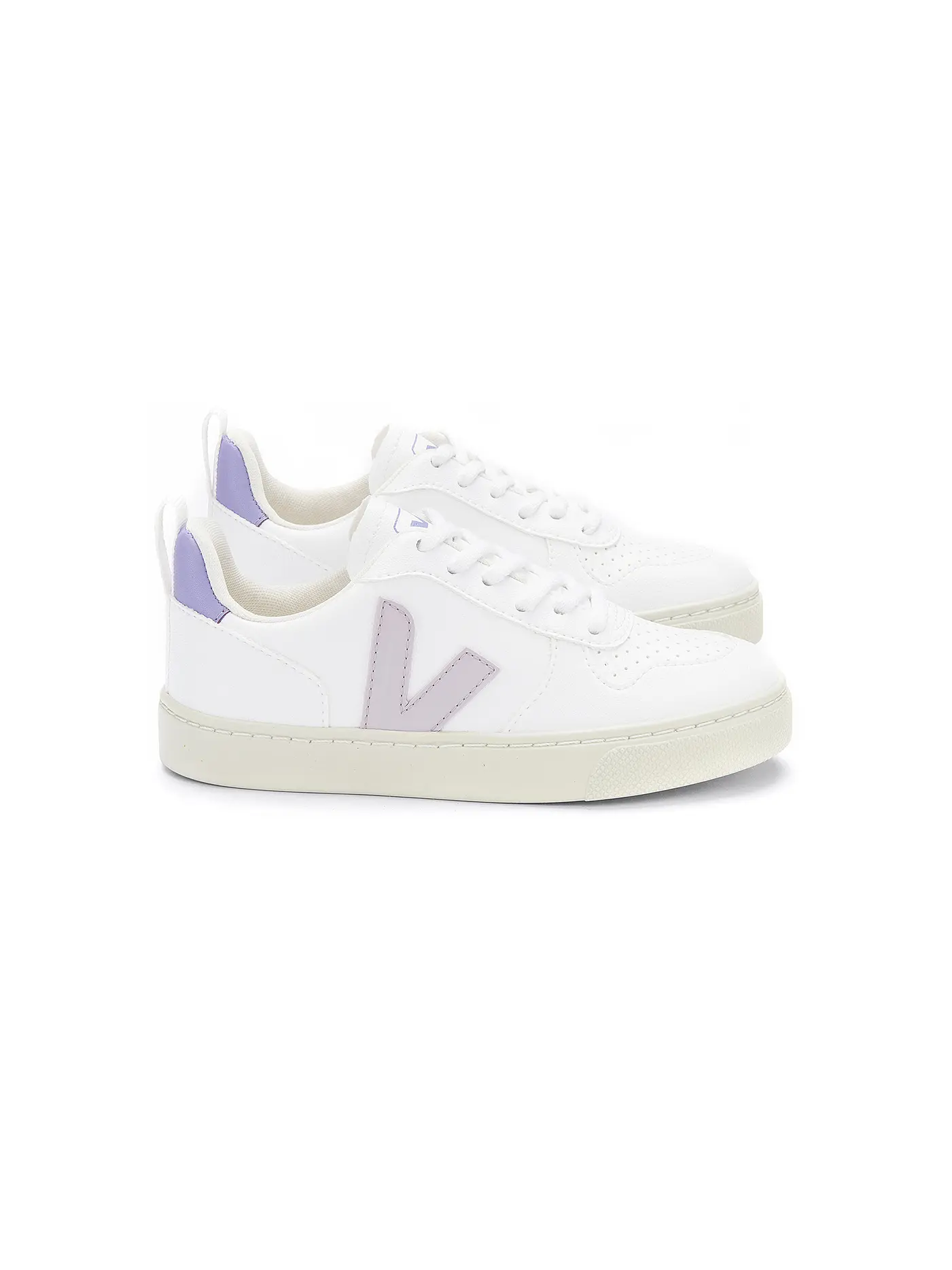 VEJA | Kinder Sneaker V-10 | weiss
